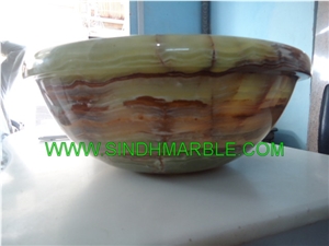 Multi Green Onyx Sinks, Dark Green Onyx Sinks