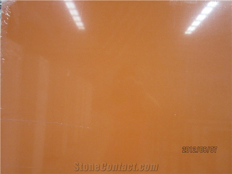 Pure Orange Quartz Stone