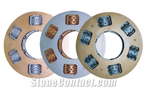 Rotary Bushammering for Marble