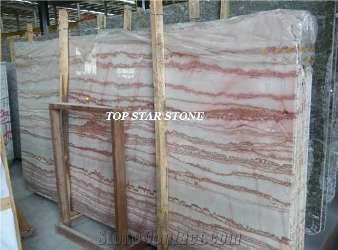 Light Color Pink Onyx Slabs & Tiles