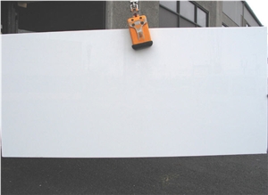 White Glass Stone Slabs