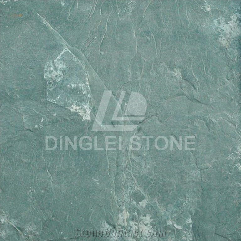 Green Slate Tile & Slab, China Green Slate