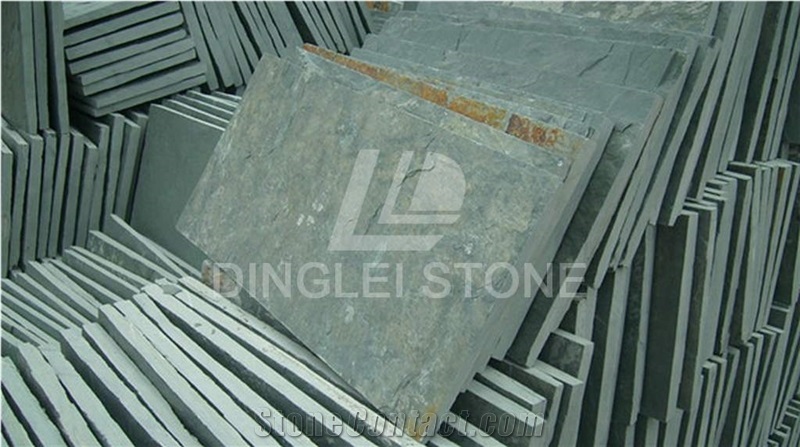 Green Slate Tile & Slab, China Green Slate
