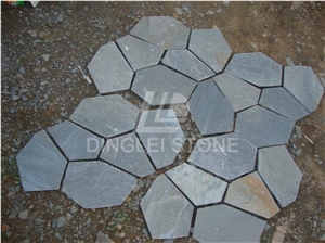 Grey Slate Nartural Cultured Stone, Grey Slate Flagstone