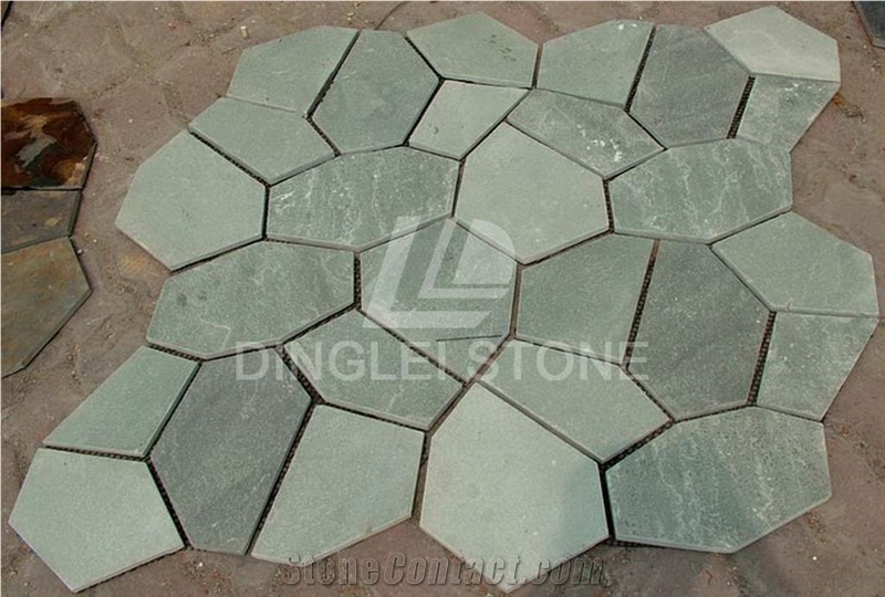 Grey Slate Nartural Cultured Stone, Grey Slate Flagstone