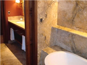 Chile Beige Travertine Bathroom Wall Tiles Chile Beige Travertine Bathroom Wall Tiles