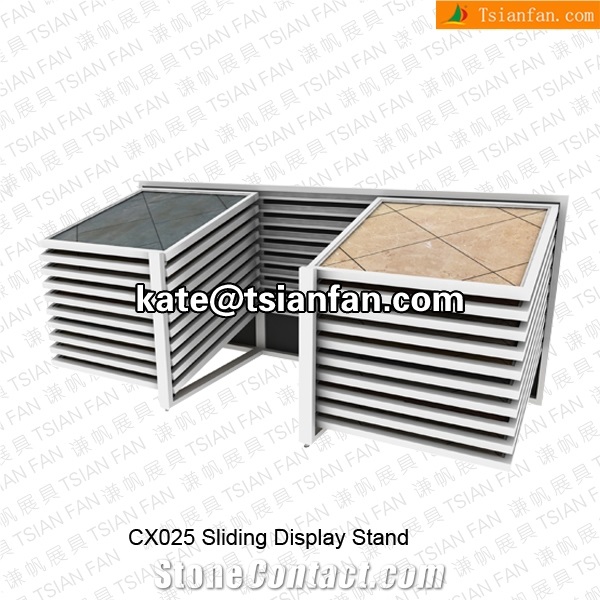 Cx025 Free Standing Ceramic Tile Display Rack