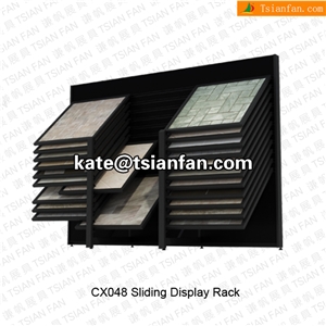 Cx048 Metal Mdf Floor Tile Display Rack Cx048 Metal Mdf Floor Tile Display Rack