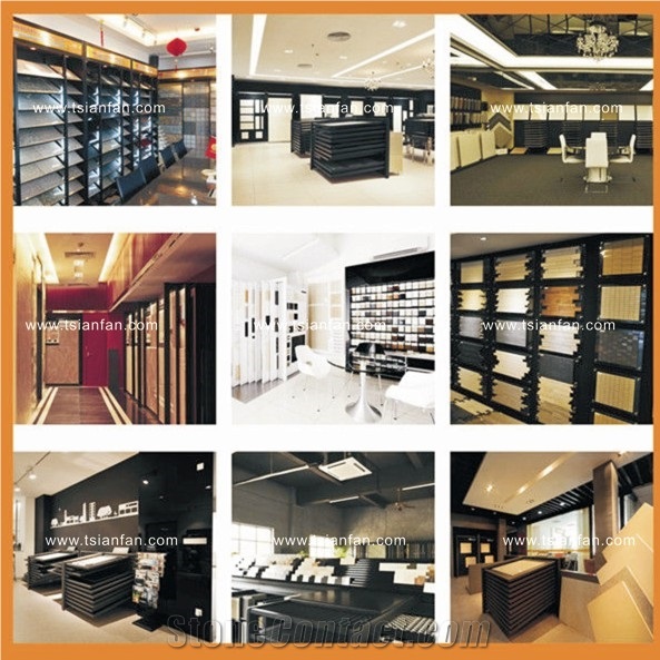 Cx077 Retail Sliding Ceramic Tile Display Rack