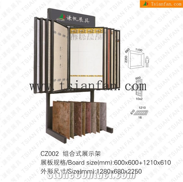 Cz002 Ceramic Racks,Ceramic Tile Display Stand