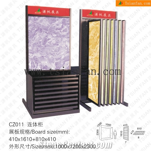 Cz011 Ceramic Racks,Ceramic Tile Displays,Tile Display Rack System
