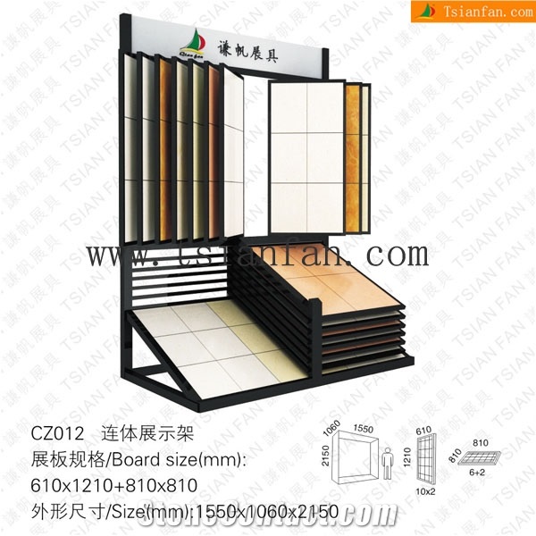 Cz012 Ceramic Racks,Ceramic Tile Displays,Tile Display Rack System
