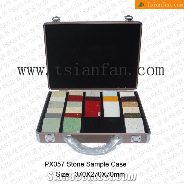 Px057 Granite Sample Case, Marble Sample Box,