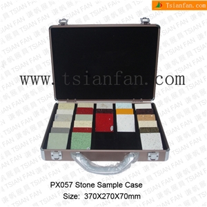 Px057 Granite Sample Case, Marble Sample Box,