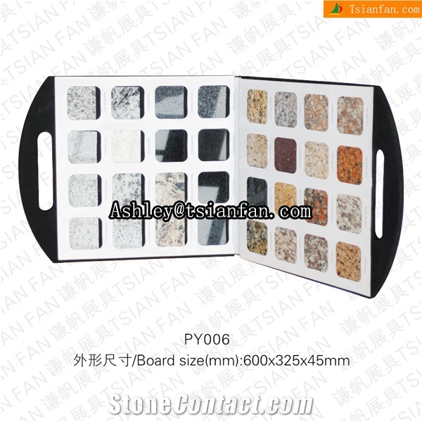 PY006 Tile Sample Book, Stone Sample Book EVA Sample Book