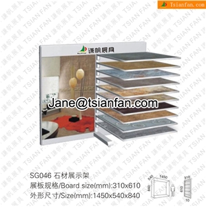 SG046 Granite Stone Display Rack