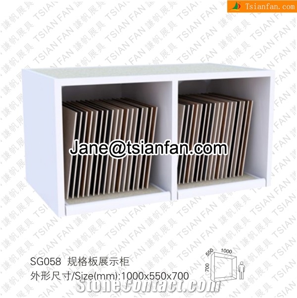 SG058 Glazed Ceramic Tile Display Rack