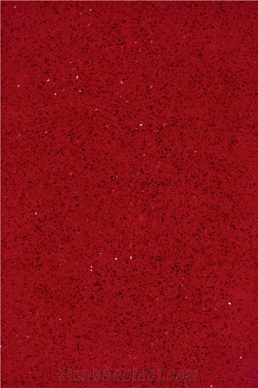 3004 Red-galaxy Quartz Tiles