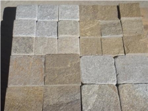 Beige Gneiss Cobbles, Ivailovgrad Gneiss Paver