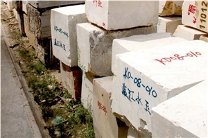 Blue Marble Blocks Blue River Marble