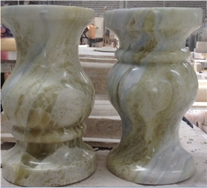 Blue Marble Vase for Sale