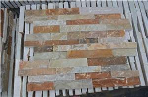 Natural Ledge – Honey Gold 6” X 24” X 1-1.5”, Yellow Slate Cultured Stone