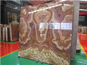Red Onyx Bookmatch