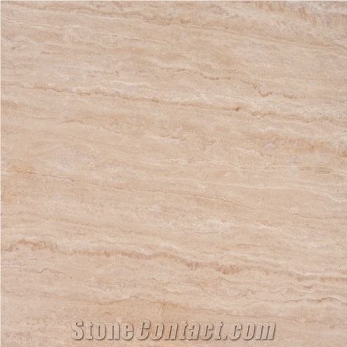 Classic Beige Semi Polished Travertine Slabs & Tiles