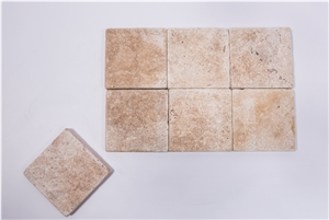 Armenia Beige Travertine Tumbled Tiles Armenia Beige Travertine Tumbled Tiles
