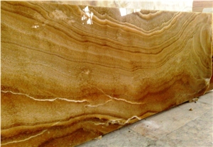 Iran Honey Onyx Slabs, Brown Onyx Tiles, Polished Onyx Flooring Tiles, Walling Tiles