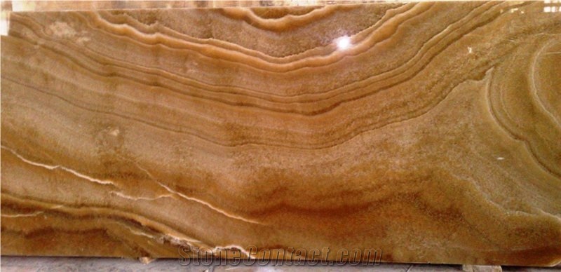 Iran Honey Onyx Slabs, Brown Onyx Tiles, Polished Onyx Flooring Tiles, Walling Tiles