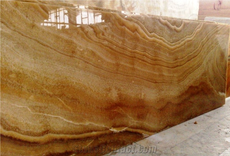 Iran Honey Onyx Slabs, Brown Onyx Tiles, Polished Onyx Flooring Tiles, Walling Tiles