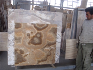 Iran Honey Onyx Slabs, Onice Alabastro Onyx