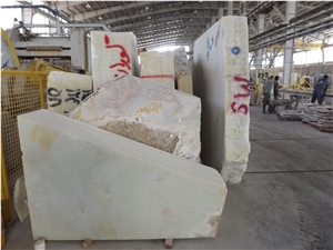 Iran Pure White Onyx Blocks
