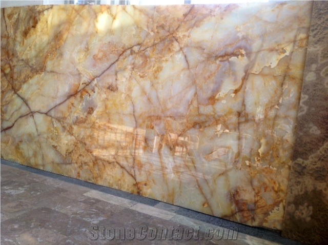 Iran White Onyx Slabs & Tiles, Polished Onyx Floor Covering Tiles, Walling Tiles