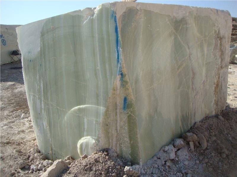 Green Onyx Block, Iran Green Onyx