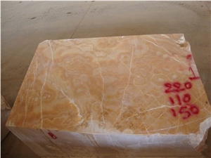 Orange Onyx Block, Iran Yellow Onyx
