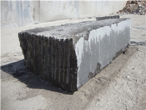 Pietra Gray Marble, Black Marble Block