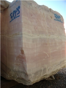 Pink Onyx Block, Iran Pink Onyx
