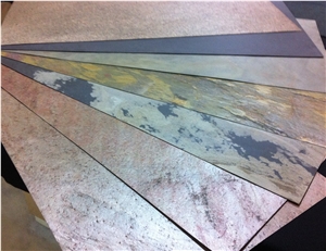 Slate Veneer, Grey Slate Cultured Stone, Ledge Stone, Wall Cladding