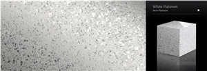 White Platinum Silestone