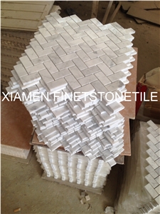 Carrara White Marble Mosaic