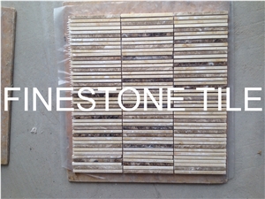 Emperador Dark Mosaic, Brown Marble Mosaic