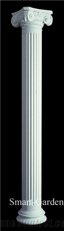 Marble Column and Pillars, White Marble Column
