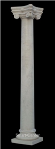 Marble Column and Pillars, White Marble Column