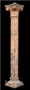 Marble Column and Pillars, White Marble Column