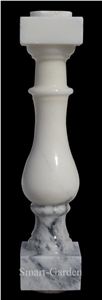 Stone Balusters & Railings, White Marble Balusters Stone Balusters & Railings, White Marble Balusters