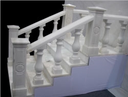 Stone Balusters & Railings, White Marble Balusters