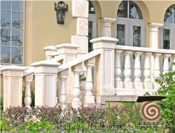 Stone Balusters & Railings, White Marble Balusters