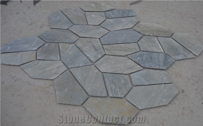 Grey Slate Flagstone Paving Stone